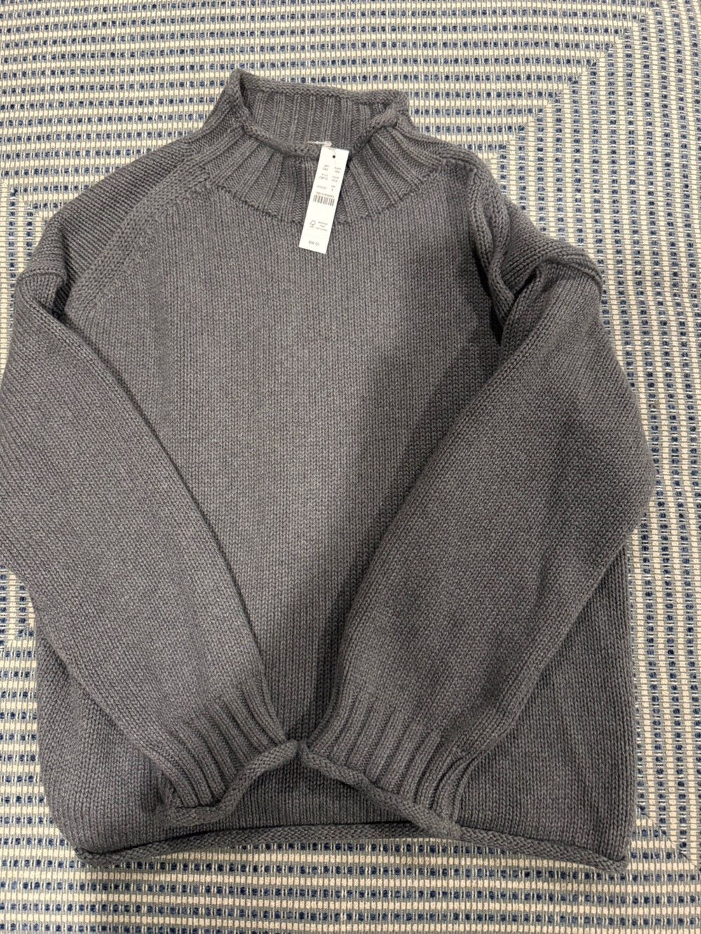 J. Crew Gray Crewneck Sweater - Soft Knit